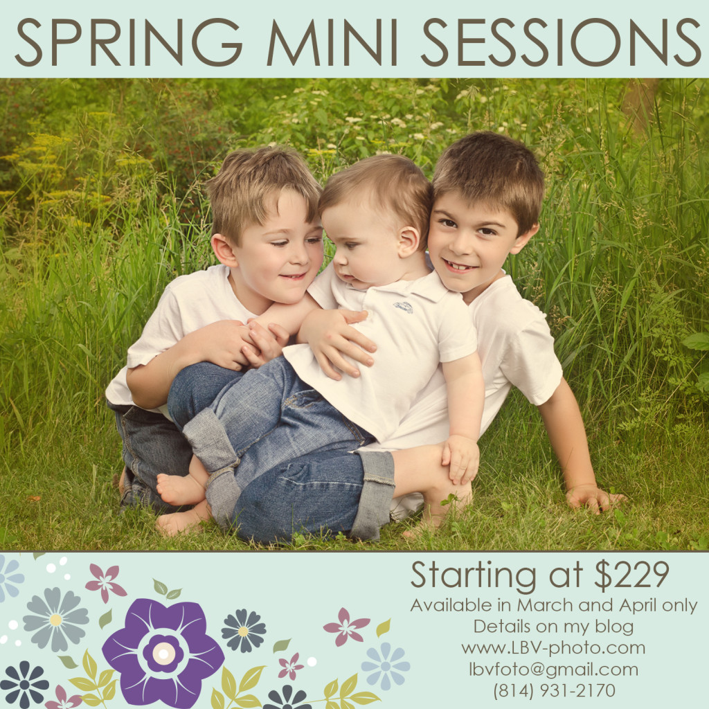 spring mini sessions