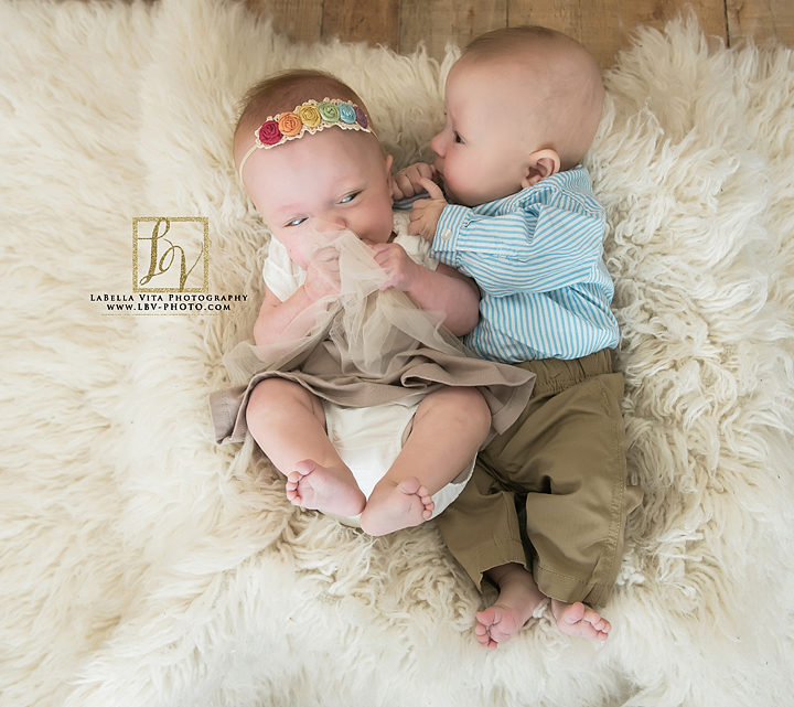 Newborn Photography | The B Twins | Milford, DE